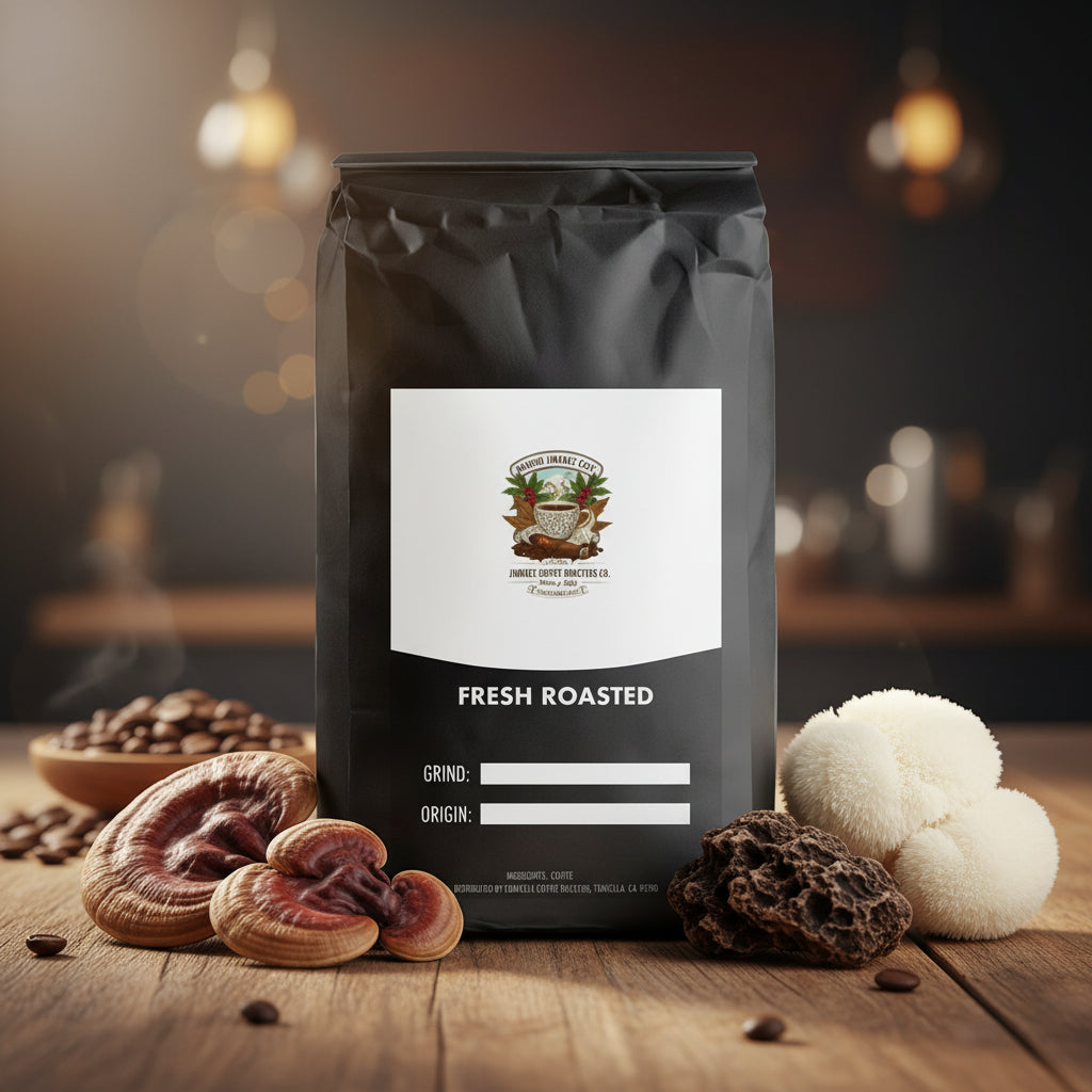 Coffee with Mushrooms Medium Roast